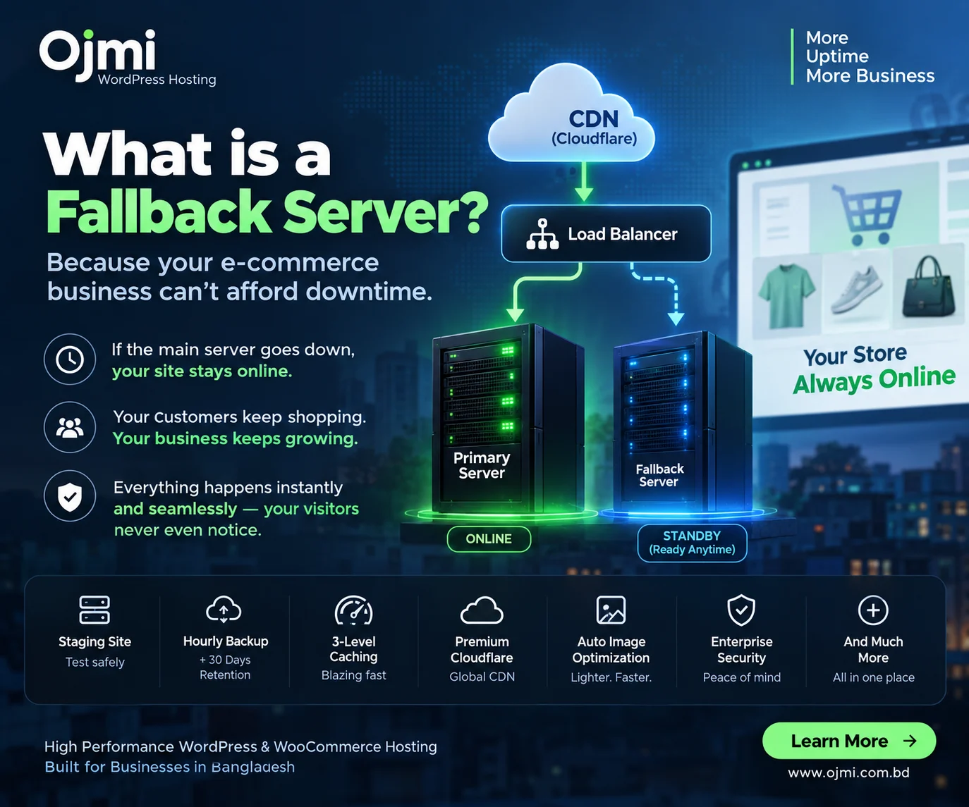 What is a fallback server?